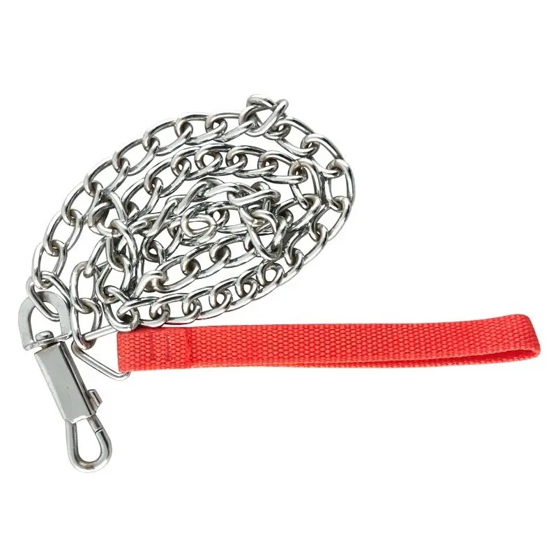 Good Quality Stainless Steel Chain Pet Leash Accessories Dog Training Dog Leads Chain Leash
