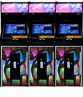 Machine de jeu vidéo rétro d'arcade à monnayeur sur pied, modèle Cabinet 6000 en 1, prix usine