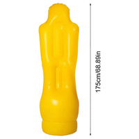 Mannequin de football gonflable en PVC robuste pour entraînement, mur de tir portable pour exercices de frappe au but