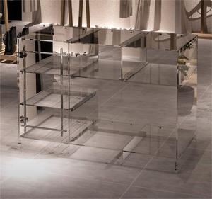 Negozio di vendita al dettaglio di lusso moderno personalizzato boutique espositore negozio - Product Image 3