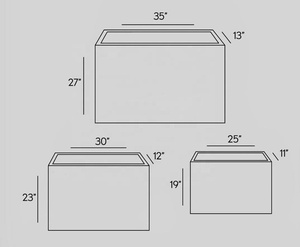 Moule à plantoir en béton de fibre de verre à double couche de grande taille - Product Image 5