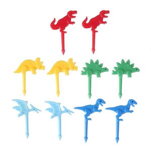 Mini fourchettes à fruits Kawaii Dinosaure Canard Oiseau Boîte à bento pour enfants Lonchera avec cure-dents <span class=keywords><strong>Pics</strong></span> alimentaires pour les déjeuners - Product Image 3