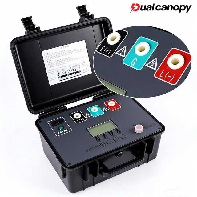 Dualcanopy Digital Insulation Tester Insulation Resistance Test Equipment 30KV Insulation Resistance Tester