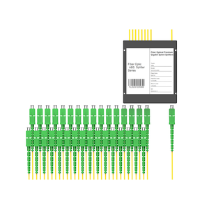 รองรับ OEM ODM โรงงานโดยตรง ตัวแยกไฟเบอร์ออปติก PLC แบบ 1x32 SC APC ชนิดกล่อง ABS สำหรับเครือข่ายโทรคมนาคม - Product Image 3