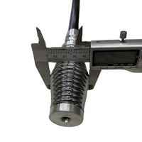Antenne de communication décorative noire pour véhicule SIGNALWELL, diamètre 2 cm, câble de 4 m, hauteur 70 cm, pare-chocs avant, tout-terrain