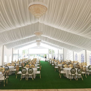 في الهواء الطلق رومانسية فاخرة احتفالية الزفاف والحفلات خيمة للمناسبات مع سقف الديكور - Product Image 2