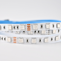 Bande LED SMD2835 de haute qualité, ruban adhésif DC5V 8mm, PCB simple face, 60 LED/m, IP20/IP65, 5M, éclairage paysager, Wi-Fi, dimmable