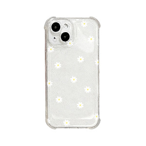 INS-style fresh floral phone case for iPhone 17 Pro Max, soft case for iPhone 14/15, fully covered case for iPhone 13/12 - Product Image 5