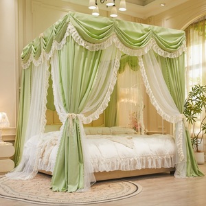 אוהל רשת מתקפל חדש לשנת <span class=keywords><strong>2026</strong></span> נגד יתושים, נייד, לשימוש ביתי למבוגרים, עם חופה למיטה זוגית, כולל מעמד תומך. - Product Image 5