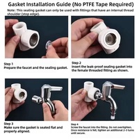 Robinet mural en plastique ABS NES-HS633 OEM ODM pour machine à laver, vente en gros d'usine