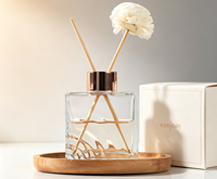 Flacon en verre vide de 100 ml de haute qualité pour diffuseur à bâtonnets d'arômes, idéal pour les huiles essentielles et les liquides d'aromathérapie