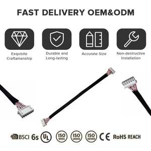 구리 온도 NTC 서미스터 센서 케이블 유리 밀봉 배선 하네스 IoT 고온 컴퓨터 오토바이용 - Product Image 4