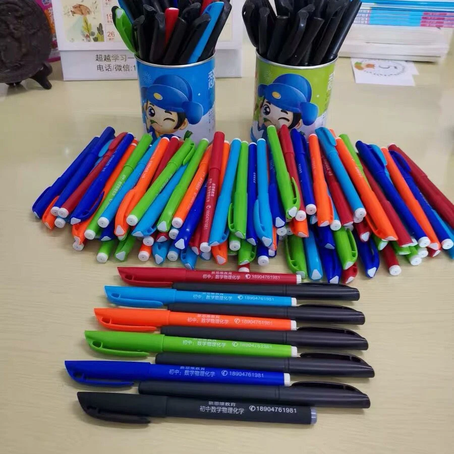 Custom logo promotional plastic printed ball pen ballpoint pen