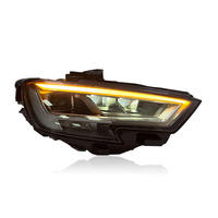 Phare de voiture à LED, phare halogène et xénon, éclairage extérieur automobile, feux de jour, clignotants à LED pour Audi A3