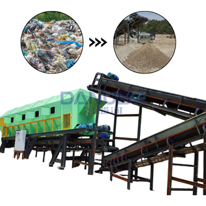 Equipo de Clasificación de Residuos Municipales para Compostaje de Desechos Alimenticios y Reciclaje Orgánico, Planta de Clasificación de Residuos Sólidos Municipales - Product Image 1