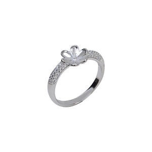 S925 Silver Open Mouth <b>Ring</b> for Women DIY Empty Tray Accessories with 9-10 Semi Finished 189 Living Mouth <b>Pearl</b> <b>Ring</b> - Product Image 5