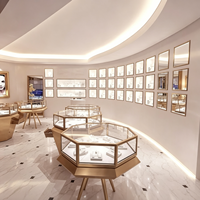 Solution clé en main pour bijouterie, service de design et de décoration intérieure pour toute la boutique