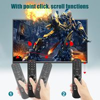 Pour les modèles UHD OLED QNED NanoCell 4K 8K AN-MR23GA de télécommande avec fonction vocale et pointeur sans fil 10-16M de portée