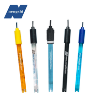 Capteur de pH Nengshi à corps en plastique avec sonde d'électrode précise pour la surveillance du pH en hydroponie/piscine