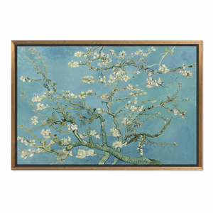 Van Gogh Almond Tree Blossom <b>Canvas</b> Print - Elegant Wall Decor,GOLD <b>FRAMED</b> <b>CANVAS</b> - Product Image 2