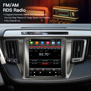 Autoradio HFMidia 9,7 pouces avec écran vertical, lecteur multimédia vidéo, unité centrale pour Toyota RAV4 2014-2018, CarPlay sans fil - Product Image 3