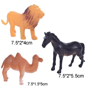 ชุดของเล่นสัตว์ป่า PVC กลวง,โมเดลการ์ตูนรูปสัตว์ทำจากพลาสติกแข็งใช้ในฟาร์มสำหรับสัตว์เลี้ยง - Product Image 5