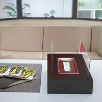 OEM/ODM Chauffage autoportant de haute qualité Tischkamin Cheminée portable à l'éthanol Foyer de table au bioéthanol pour villa