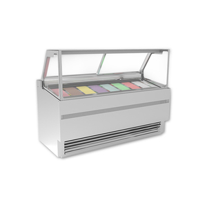 Expositor MEHEN MC16 de helados, <span class=keywords><strong>Vitrina</strong></span> refrigerada por inmersión, expositor de helados usado, <span class=keywords><strong>congelador</strong></span>, venta - Product Image 3