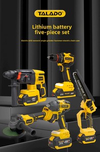 Lithium Fünfteiliges 350N Werkzeugset Elektrische Kettensäge Elektrischer Hammer Winkelschleifer Multifunktionswerkzeug Kombinationswerkzeug - Product Image 5