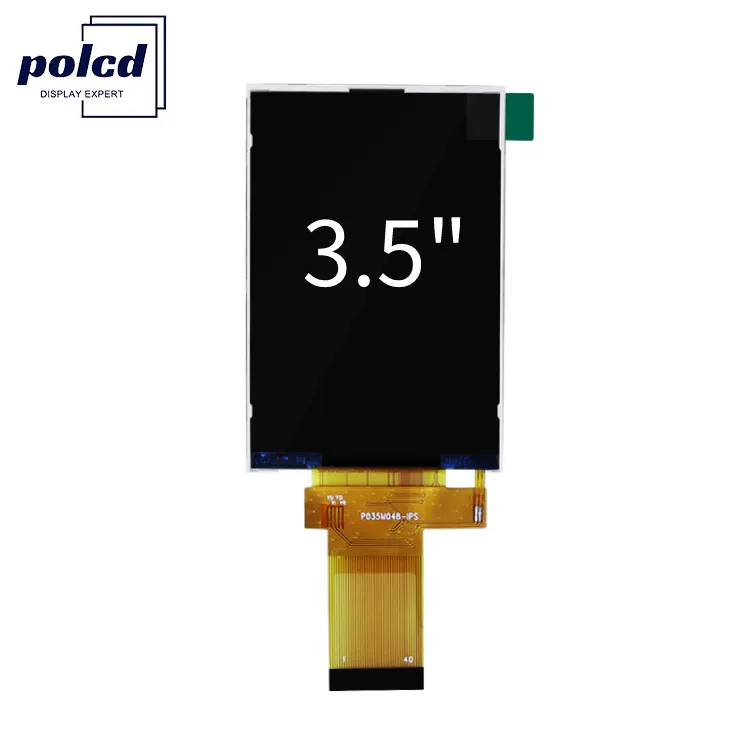 Polcd 3.5 "320x480 çözünürlük 8/16 Bit paralel arabirim dokunmatik Tft elektronik taşınabilir LCD ekran Panel