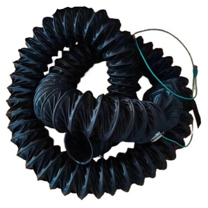 PVC chống cháy nổ nằm phẳng ống thông gió ngoài Trời Linh Hoạt chống tĩnh ống xả ống dẫn khí sản phẩm hàng hải cho hệ thống HVAC - Product Image 1