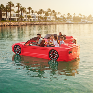 Nouveau design bateau électrique en plastique Meierya en forme de <span class=keywords><strong>Lamborghini</strong></span> pour parc aquatique et divertissement - Product Image 6
