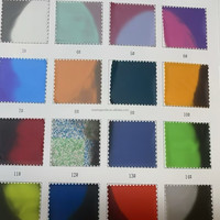 Tissu thermochromique réactif à la chaleur, sensible à la température, changeant de couleur, thermos poly pongee pour vestes matelassées