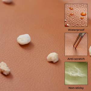 Coussin <span class=keywords><strong>de</strong></span> siège arrière <span class=keywords><strong>de</strong></span> voiture pour animaux <span class=keywords><strong>de</strong></span> compagnie, amovible et lavable, en cuir imperméable et anti-salissure, pour le voyage en voiture, vêtements et accessoires pour animaux <span class=keywords><strong>de</strong></span> compagnie - Product Image 5