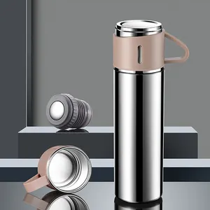 Wanyueji nhà máy doanh nghiệp kinh doanh thép không gỉ chân không Flask Mug Bộ Quà Tặng 1L chai nước cup chai nước độc đáo