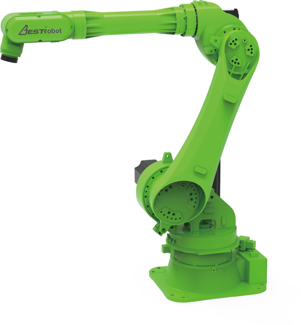 BESTR Industrial 6-Axis CNC Lathe Core Motor Core PLC Engine Joint Robot Arm Palletizing Loading Unloading Articulated Robots