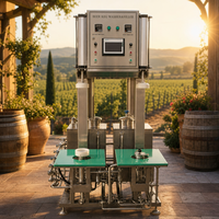 Machine de lavage et de remplissage de fûts Tonsen haute efficacité 1 tête 2 têtes, système de nettoyage et de remplissage de fûts de bière