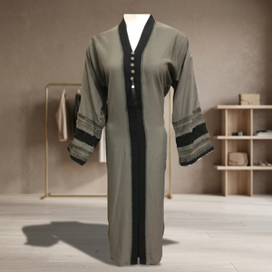 Meilleures ventes Abaya musulmane islamique Robe pour Dames Prix très Bon Marché Dernière Dames fantaisie pakistanaise Abaya au Prix de Gros - Product Image 3