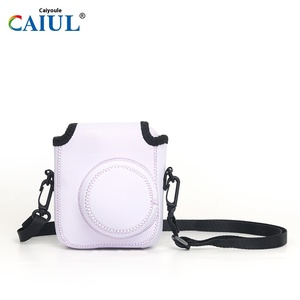 Sac de transport <span class=keywords><strong>pour</strong></span> <span class=keywords><strong>appareil</strong></span> <span class=keywords><strong>photo</strong></span> <span class=keywords><strong>Instax</strong></span> Mini12/<span class=keywords><strong>11</strong></span>, sac de rangement souple <span class=keywords><strong>pour</strong></span> <span class=keywords><strong>appareil</strong></span> <span class=keywords><strong>photo</strong></span> de voyage en plein air, anti-collision, couleur unie texturée - Product Image 6