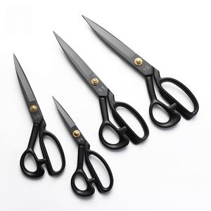 Outils de couture professionnels en acier au carbone de haute qualité Ciseaux en cuir de coupe de tissu - Product Image 1