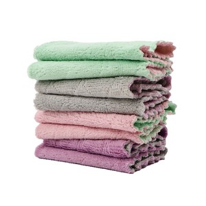 Paño de limpieza absorbente sin pelusa hecho a medida, paño absorbente de humedad para ollas y sartenes, color sólido, doble uso - Product Image 2
