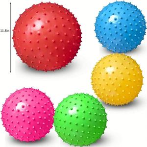 Grandes balles rebondissantes à picots pour tout-petits et enfants, idéales pour la stimulation tactile, balles sensorielles, balles anti-stress à picots - Product Image 3