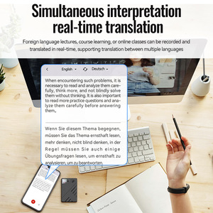Grabadora AI A5 Transfronteriza Nueva con Traducción en Tiempo Real por ChatGPT y Resumen Inteligente, Control por <span class=keywords><strong>APP</strong></span>, Material ABS - Product Image 3