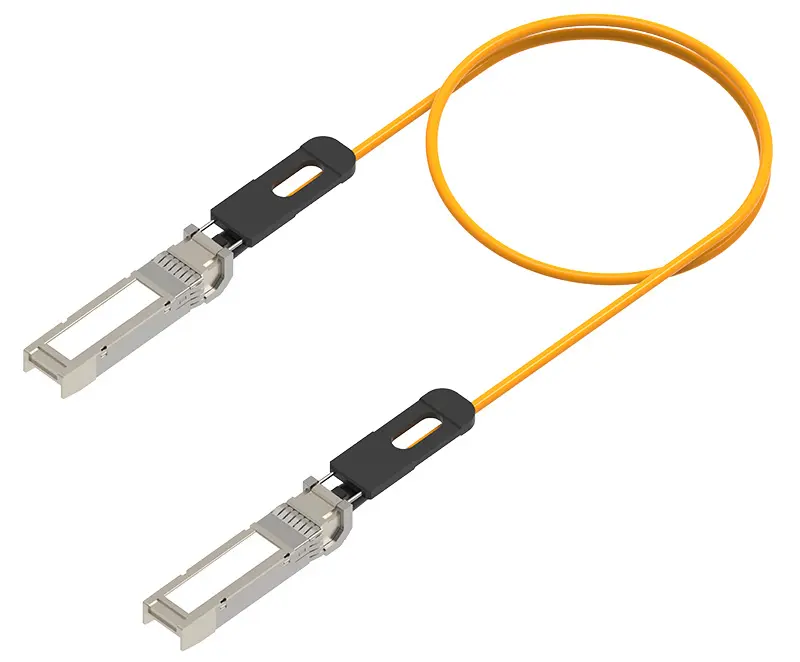 Tùy biến 100 gigabit qsfp28 aoc cáp 5m 10m 20m 30m sợi aoc cáp tốc độ cao multimode om3 aoc cáp vá dây