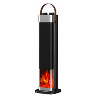 Nouveau modèle de chauffage vertical intelligent à air chaud simulé 3D avec flamme, souffleur d'air chaud en céramique PTC
