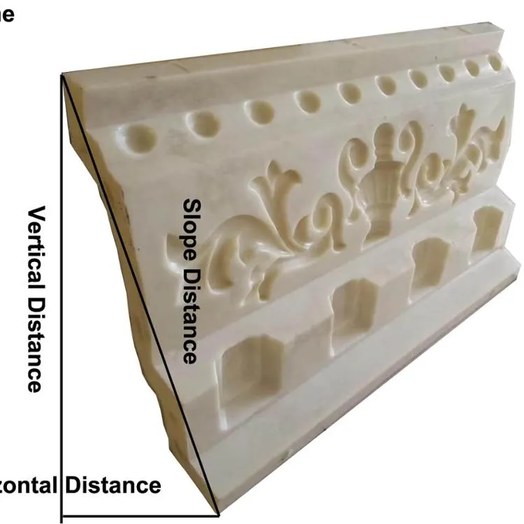 प्लास्टिक कंक्रीट Eave मोल्ड घर बाहर सजावटी ओरी कोने सीमेंट बाहरी कोने छत मोल्डिंग
