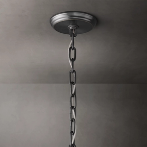 Lampadario RHOEM San Marco in Vetro <span class=keywords><strong>a</strong></span> Due Livelli Rotondo <span class=keywords><strong>per</strong></span> Soggiorno, Illuminazione Decorativa <span class=keywords><strong>per</strong></span> la Casa - Product Image 4