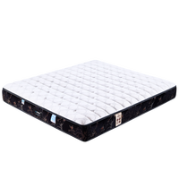 Matelas compressé enroulable de haute qualité, fermeté moyenne, respirant, en tissu tricoté, anti-acariens, silencieux, avec soutien de la colonne vertébrale