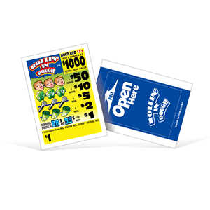 Billets à gratter - Service d'impression de logo personnalisé - Cartes de jeu de bingo et de loterie - Billets à ouvrir - Vente en gros directe usine - Product Image 6