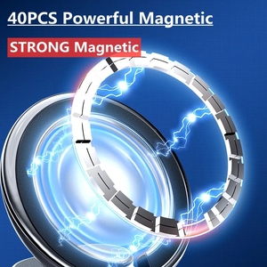 Soporte Universal Magnético para Teléfono de Coche, Imán de Metal <span class=keywords><strong>Macsafe</strong></span> para iPhone 14, 13, 12 Pro Max, Mini Samsung - Product Image 5
